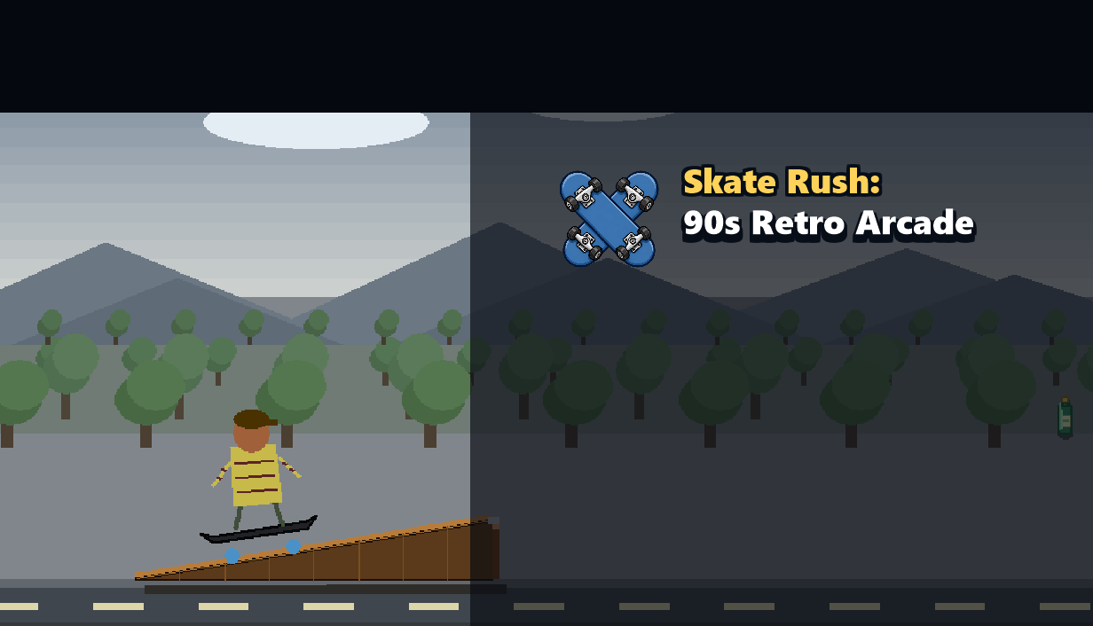 Skate Rush capsule art