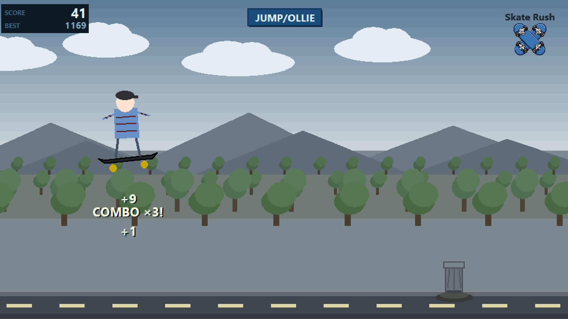 Skate Rush tricks screen screenshot